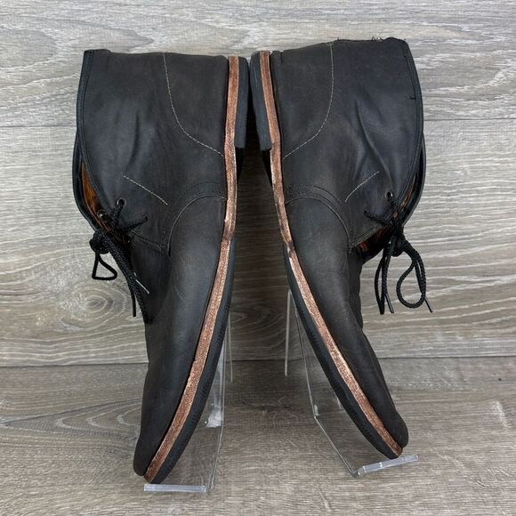 Timberland Boot Company Wodehouse 75510 Men’s Sz 12 Black Leather Chukka Boots - Picture 9 of 11